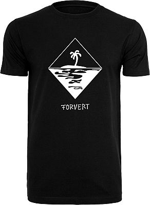 Forvert Morro Bay, T-shirt - Schwarz/Weiß - XXL von Forvert