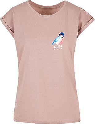 Forvert San Luis, T-Shirt Damen - Rosa/Weiß - XL von Forvert