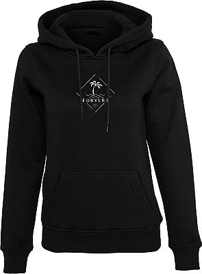 Forvert Santa Rosa, Kapuzenpullover Damen - Schwarz/Weiß - L Forvert Santa Rosa, Kapuzenpullover Damen - Schwarz/Weiß - L von Forvert