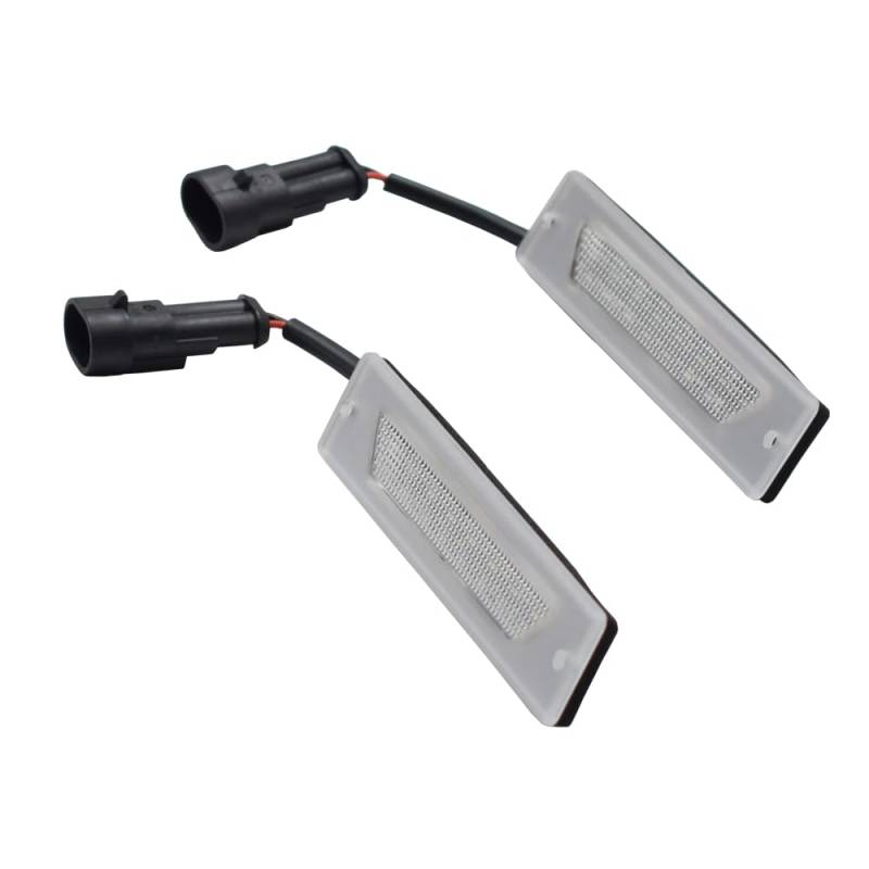 Fouedy Lot 6000K LED Kennzeichenleuchten Licht für Fiat Ducato Peugeot Boxer Manager Citroen Jumper Relais Bus Box von Fouedy