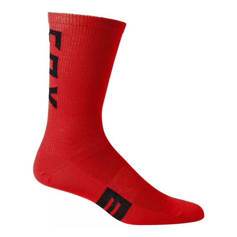 8" Flexair Merino Sock Fluo Red von Fox