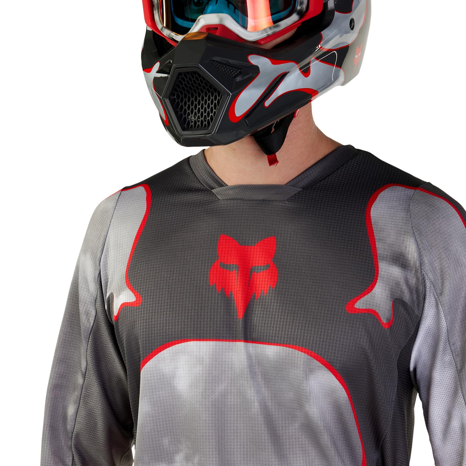 FOX 180 ATLAS Sweatshirt Grau/Rot M von Fox Racing