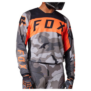 FOX 180 BNKR Jersey Grau Camouflage Orange Fox von Fox