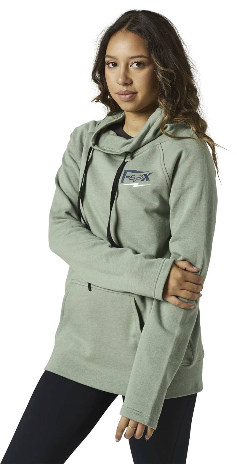 FOX Womens Clean Up Pullover Hoodie Sage M von FOX