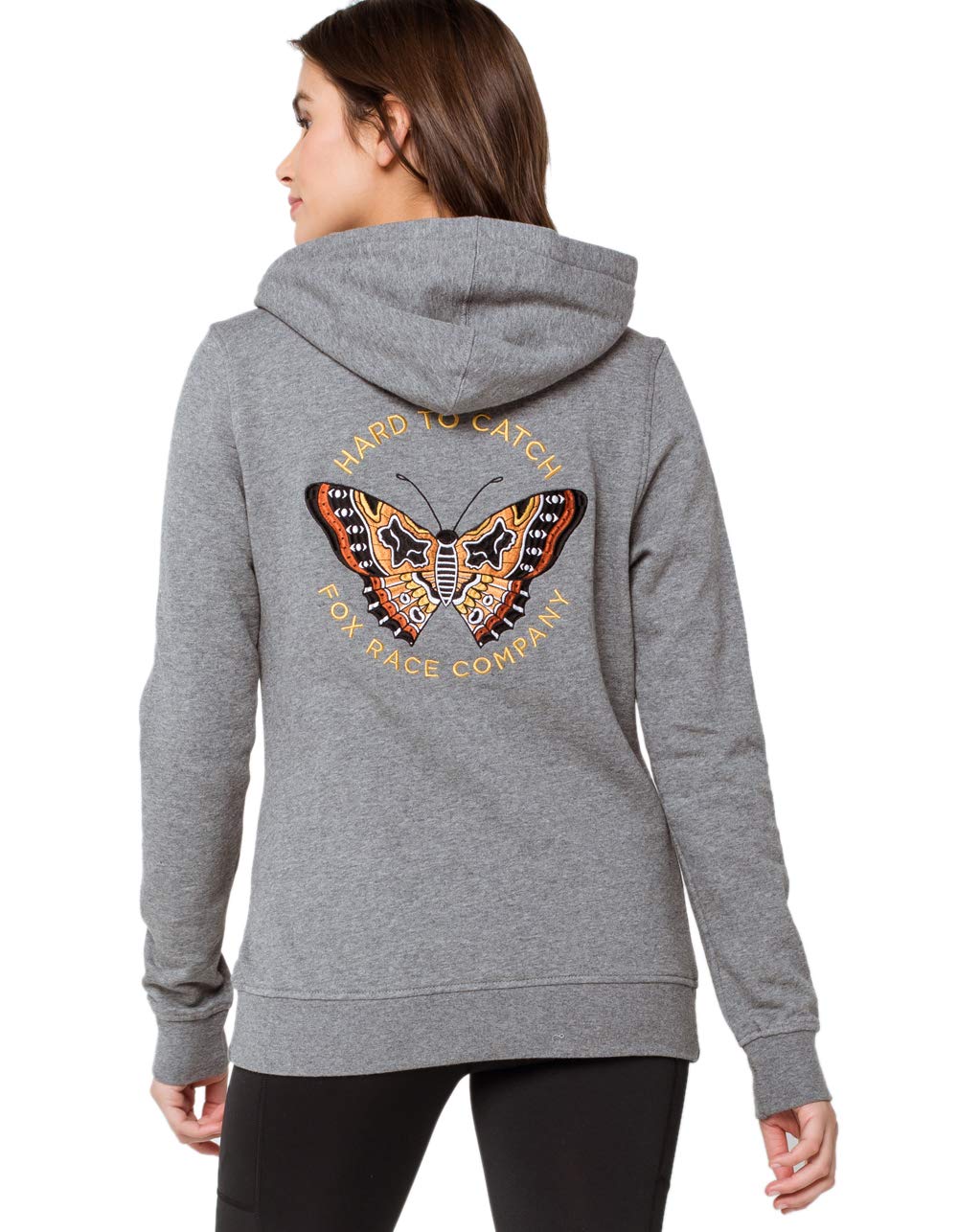 Flutter Pullover Fleece Heather Graphite Flutter Pullover Fleece Heather Graphite von Fox