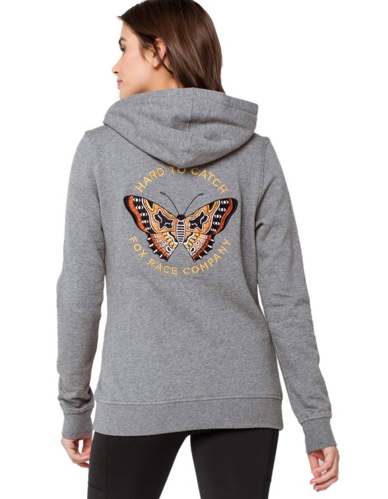 Flutter Pullover Fleece Heather Graphite von Fox
