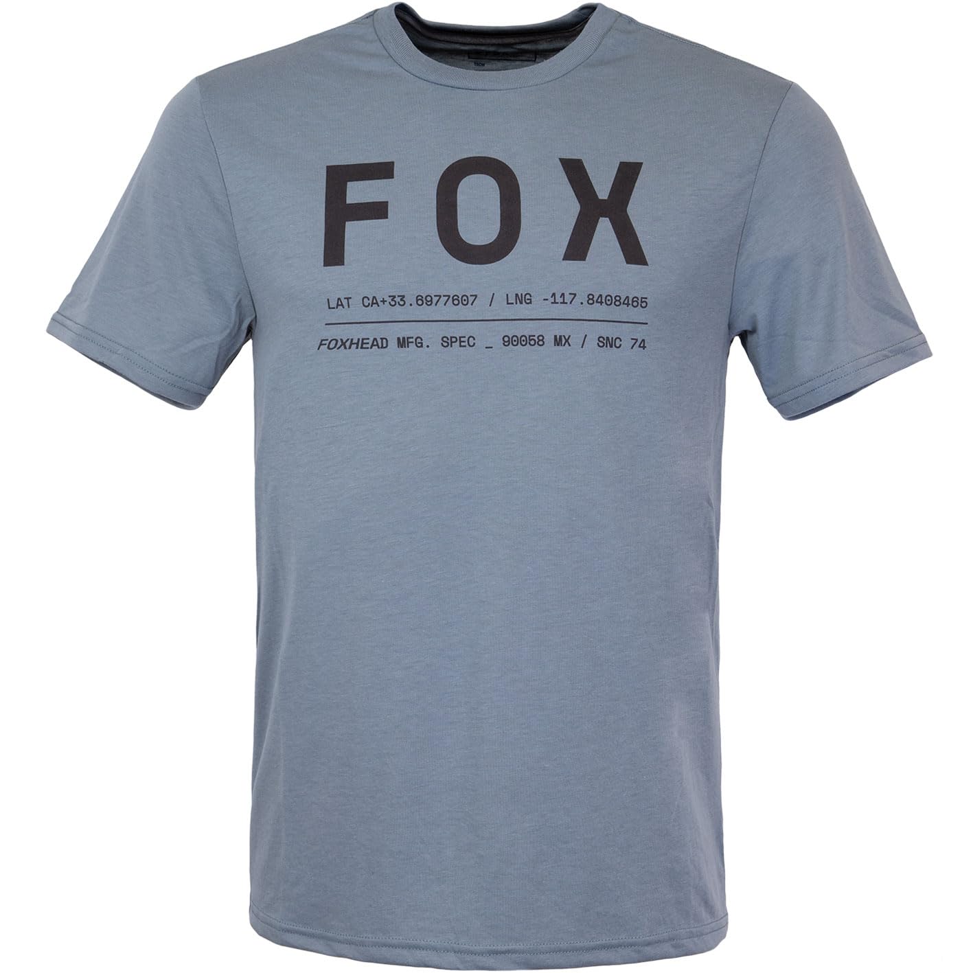 Fox Non Stop Tech T-Shirt Herren (Citadel Blue, L) von Fox Racing