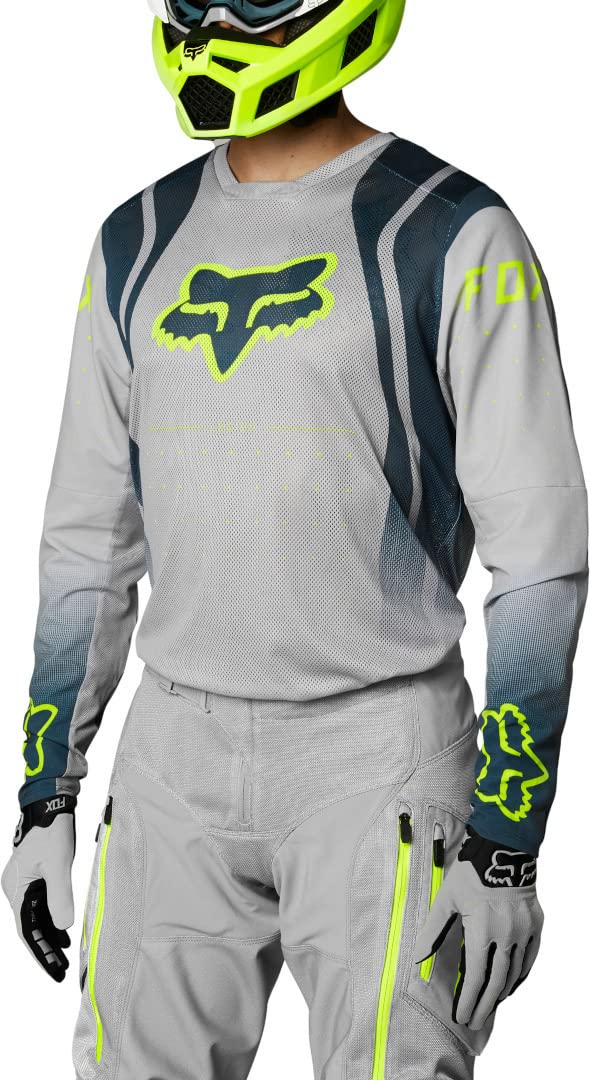 Fox Racing Reittrikot für Herren, Stahlgrau, Größe XXL von Fox Racing