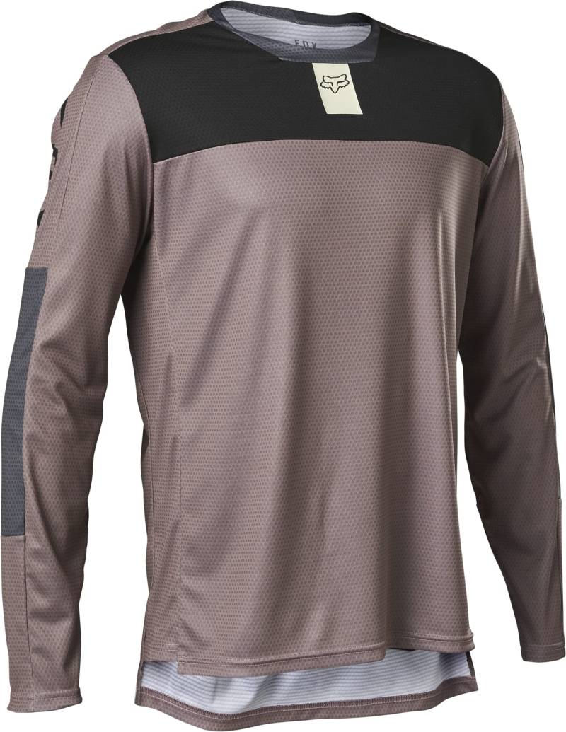 Fox Racing Herren Defend Langärmliges Mountainbike-Trikot Hemd, Pflaume perfekt, Large von Fox
