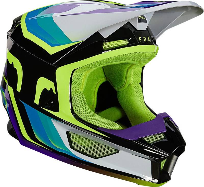 Fox V1 Tro Helmet Aqua S von Fox