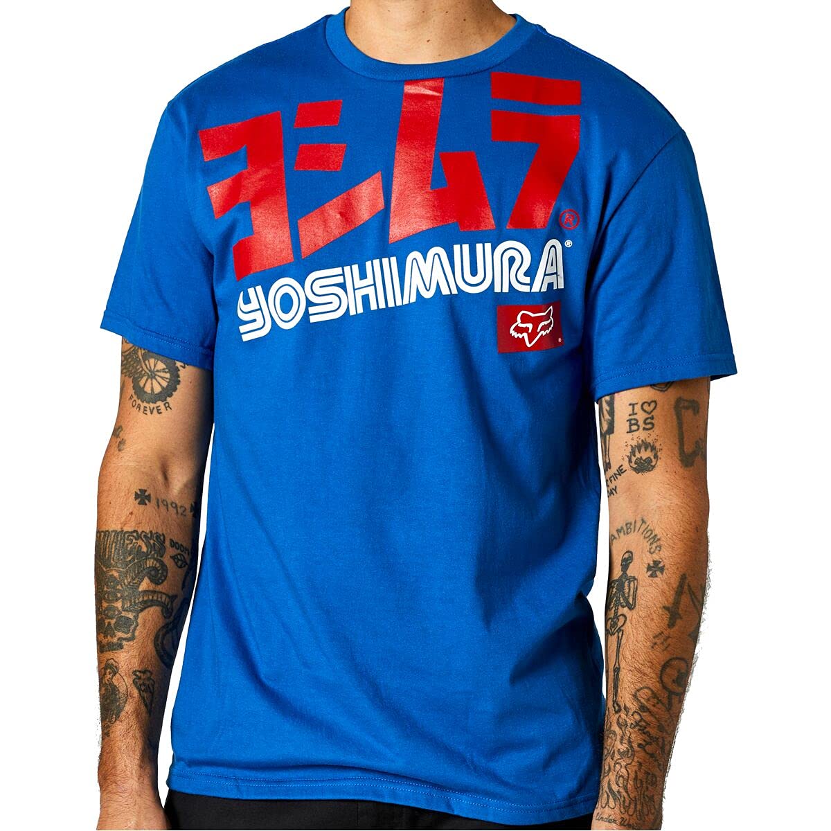 Fox Yoshimura Oversized Ss Tee Royal Blue Fox Yoshimura Oversized Ss Tee Royal Blue von Fox