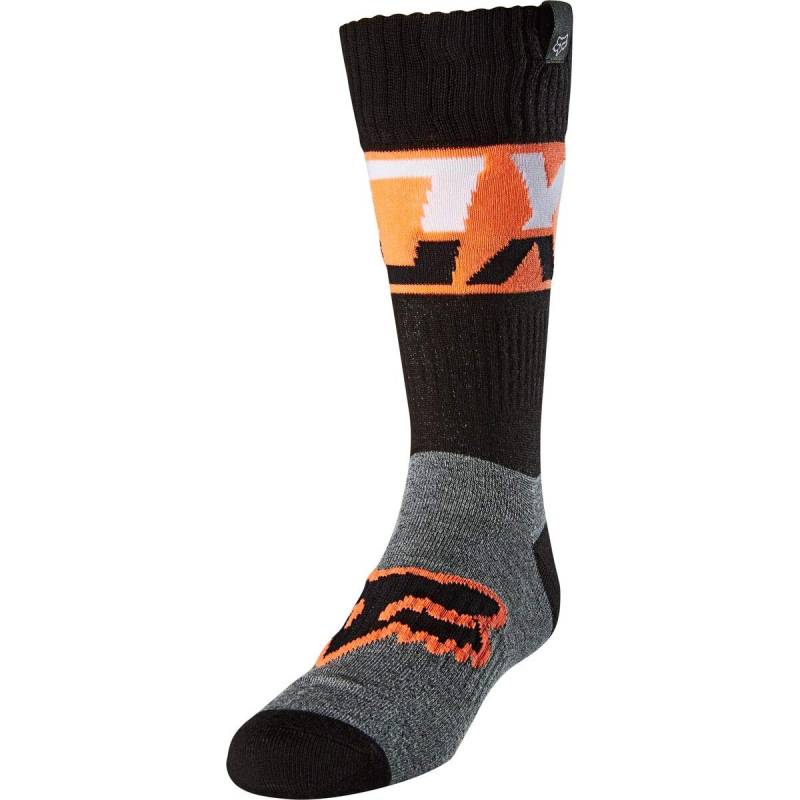 Youth Sock Afterburn Black Yl von Fox