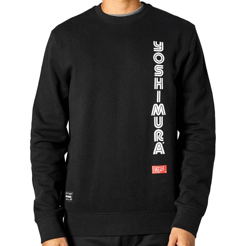 Yoshimura Crew Fleece Black von Fox
