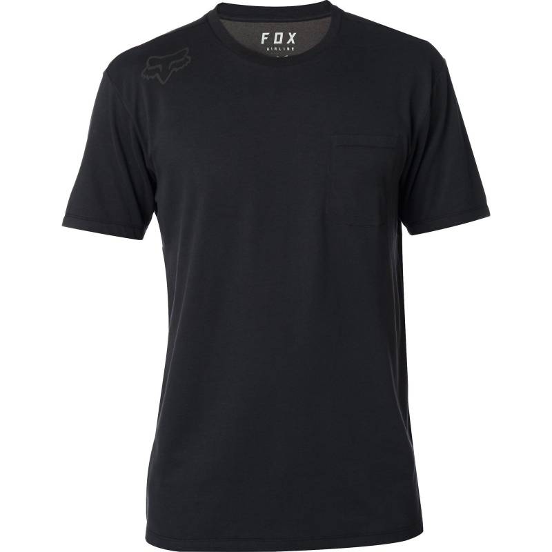 Fox Redplate 360 Ss Airline Tee, Black, Größe L von Fox