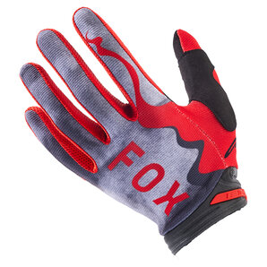 Fox 180 Atlas Handschuhe Grau Rot von Fox