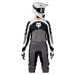 Fox 180 Nitro Jersey Schwarz Grau Weiss von Fox