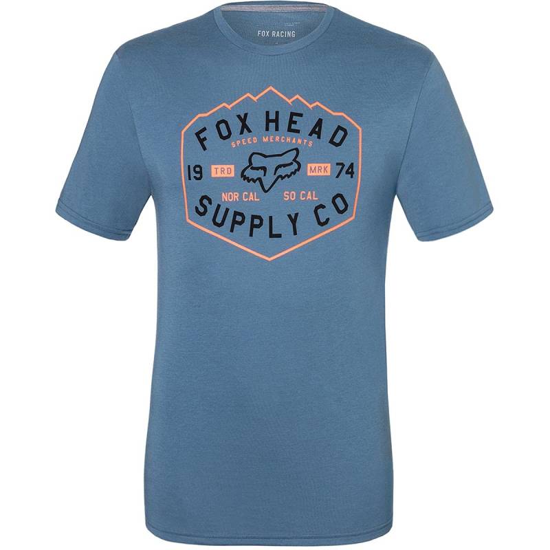 Fox Backbone Ss Tech Tee Matte Blue von Fox Racing