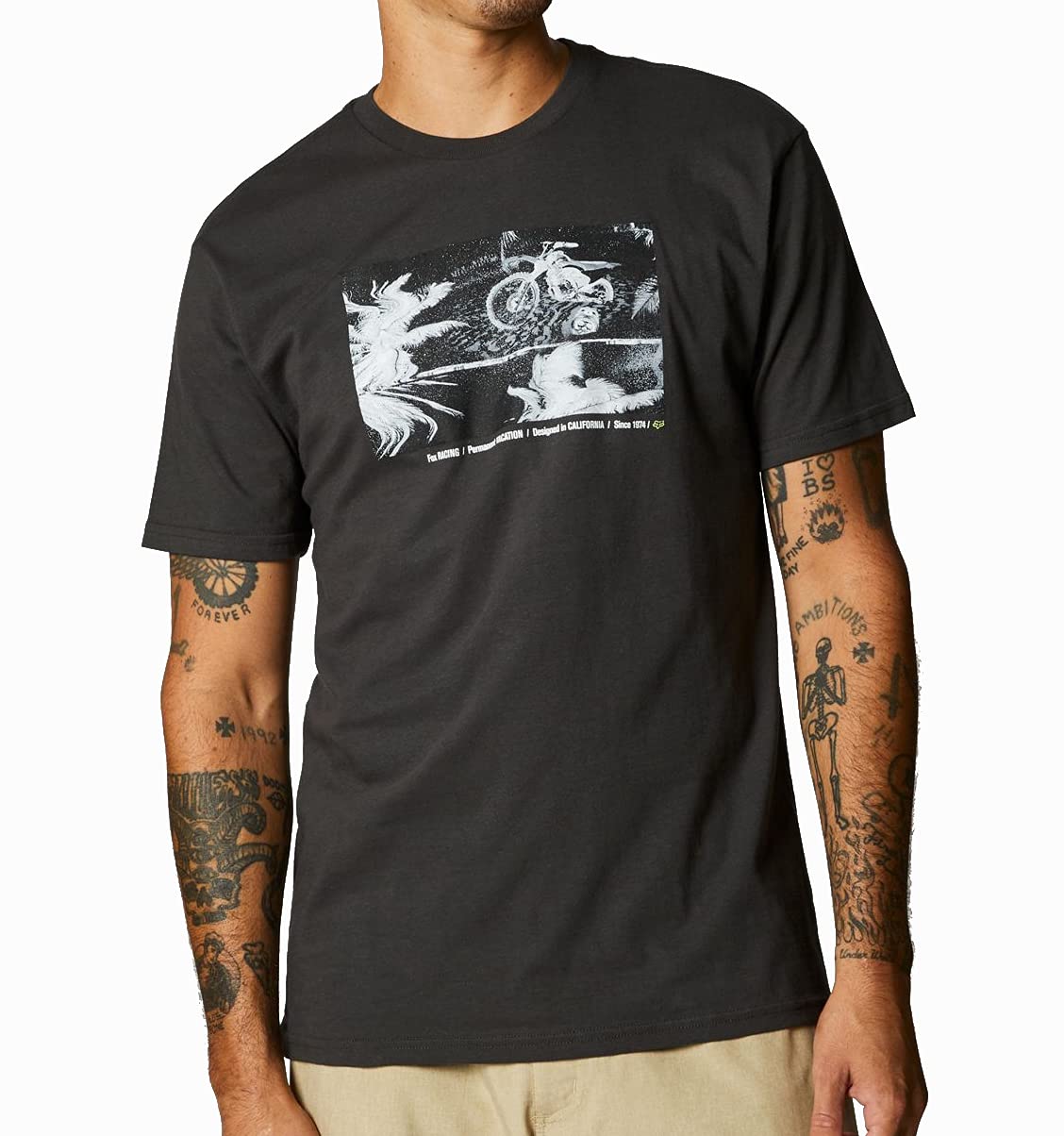 Fox Bad Trip Ss Premium Tee Black Vintage Fox Bad Trip Ss Premium Tee Black Vintage von Fox Racing