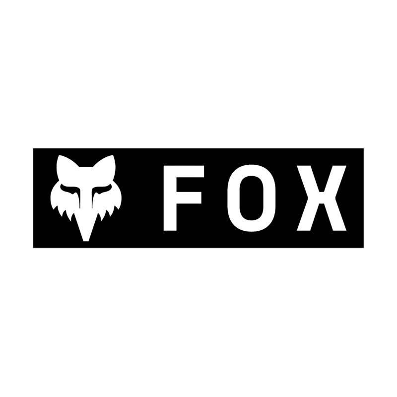 Fox Corporate Logo 7" Blk von Fox