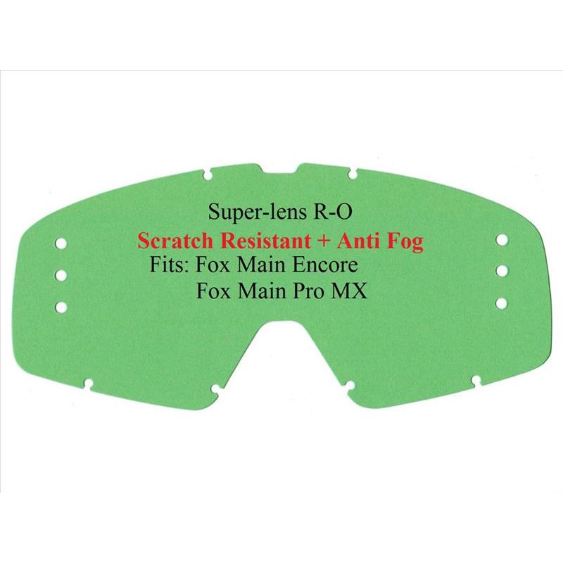 Fox Ersatzglas Main Pro / Encore Roll Off Klar Hersteller: Polywel von Fox