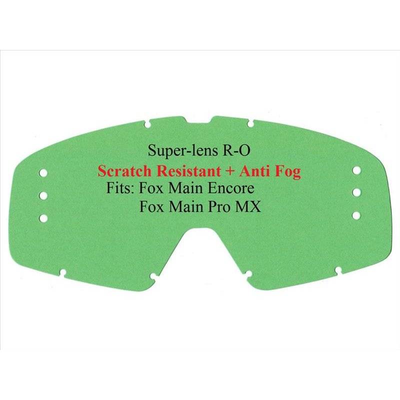 Fox Ersatzglas Main Pro / Encore Roll Off Klar Hersteller: Polywel von Fox