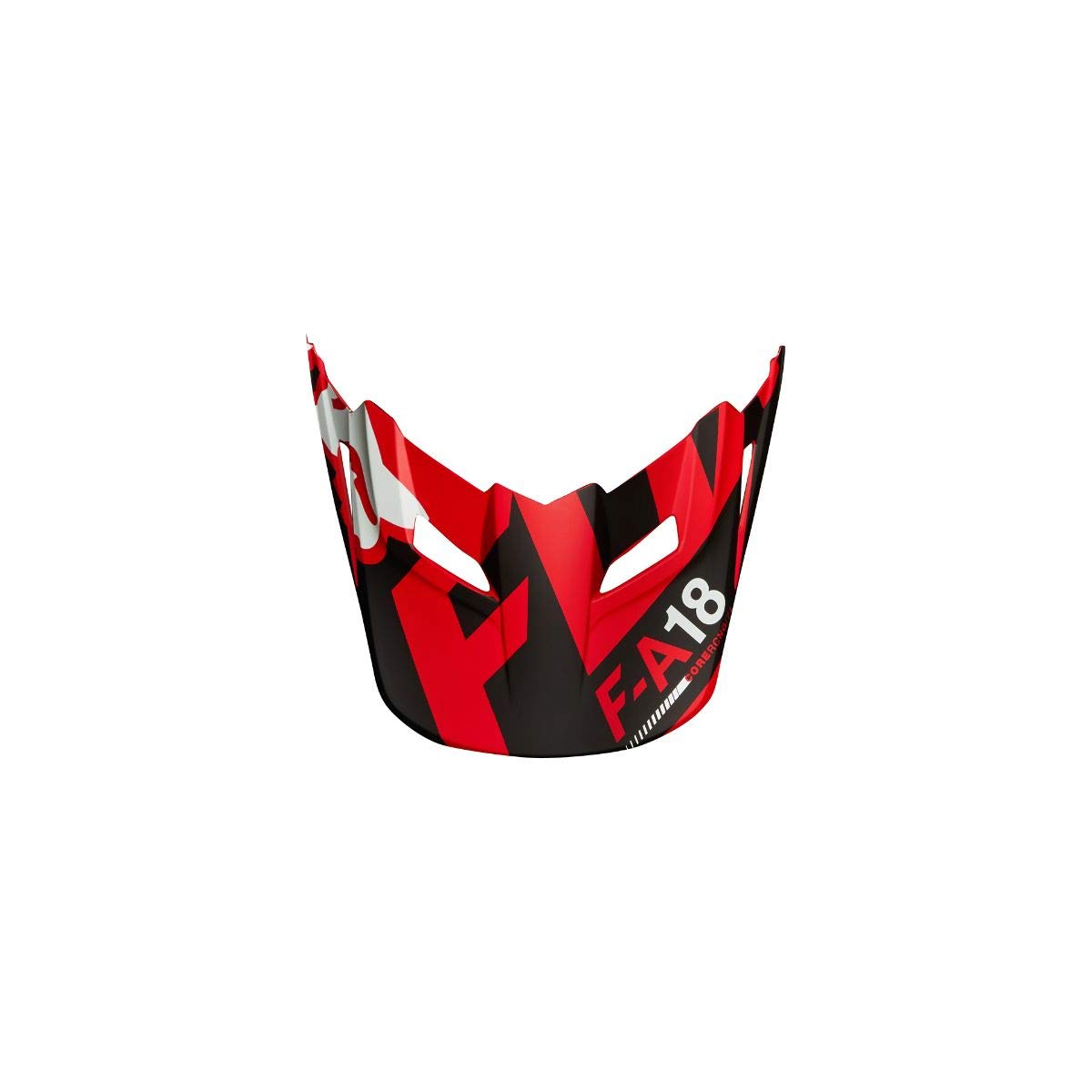 Fox Helmet Visor V-1 Sayak Red M/L Fox Helmet Visor V-1 Sayak Red M/L von Fox
