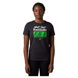 Fox Kawasaki x Kawi Damen T-Shirt Schwarz von Fox