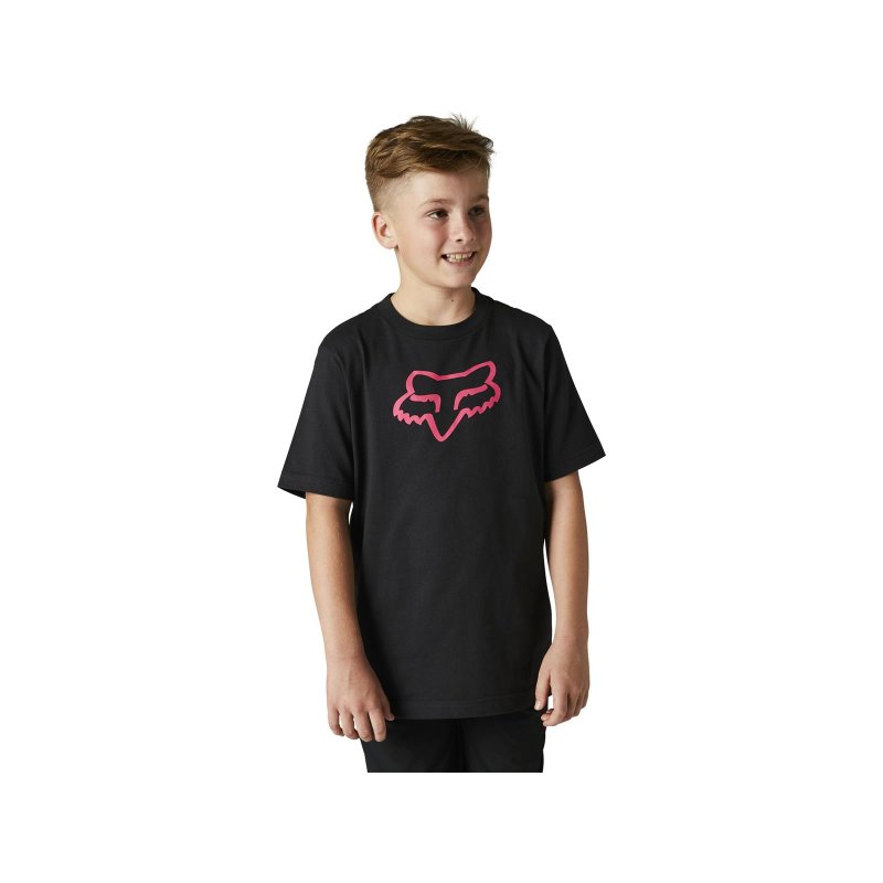 Fox Kinder Legacy Ss T-Shirt [Blk/Pnk] von Fox