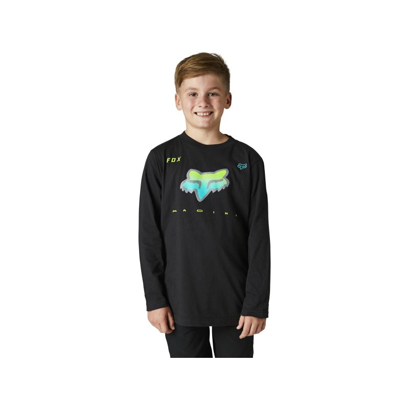 Fox Kinder Rkane Ls T-Shirt [Blk] von Fox