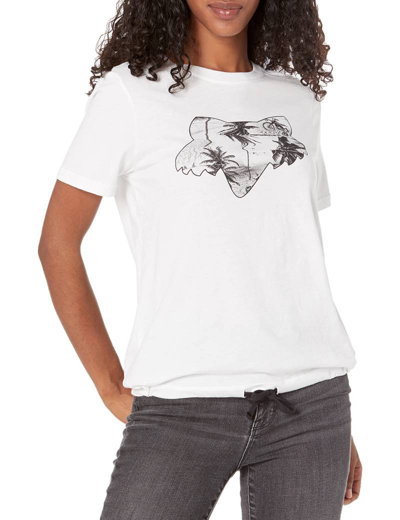 Fox Palms Ss Top White von Fox
