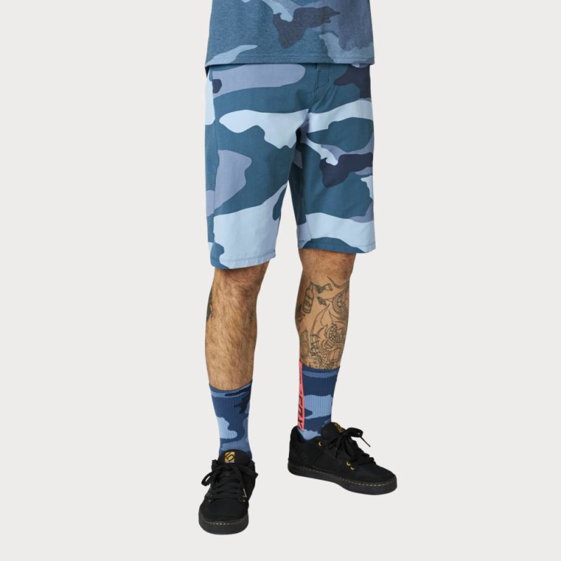 Fox Ranger Shorts Camo [Blu Cam] von Fox