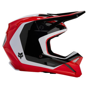 Fox V1 Nitro Crosshelm Neon Rot von Fox
