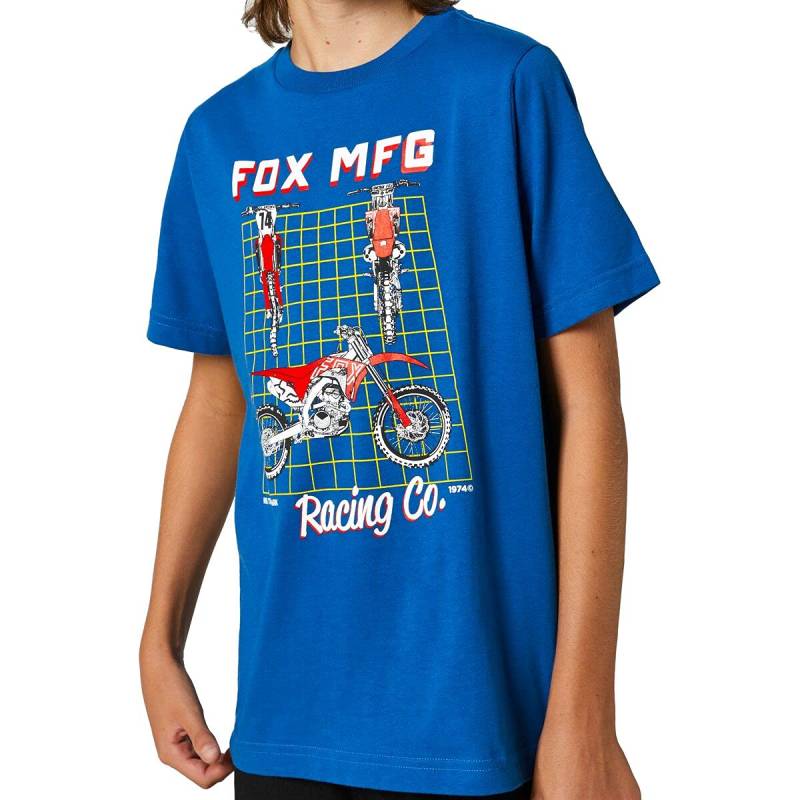 Fox Youth Cypher Ss Tee Royal Blue von Fox