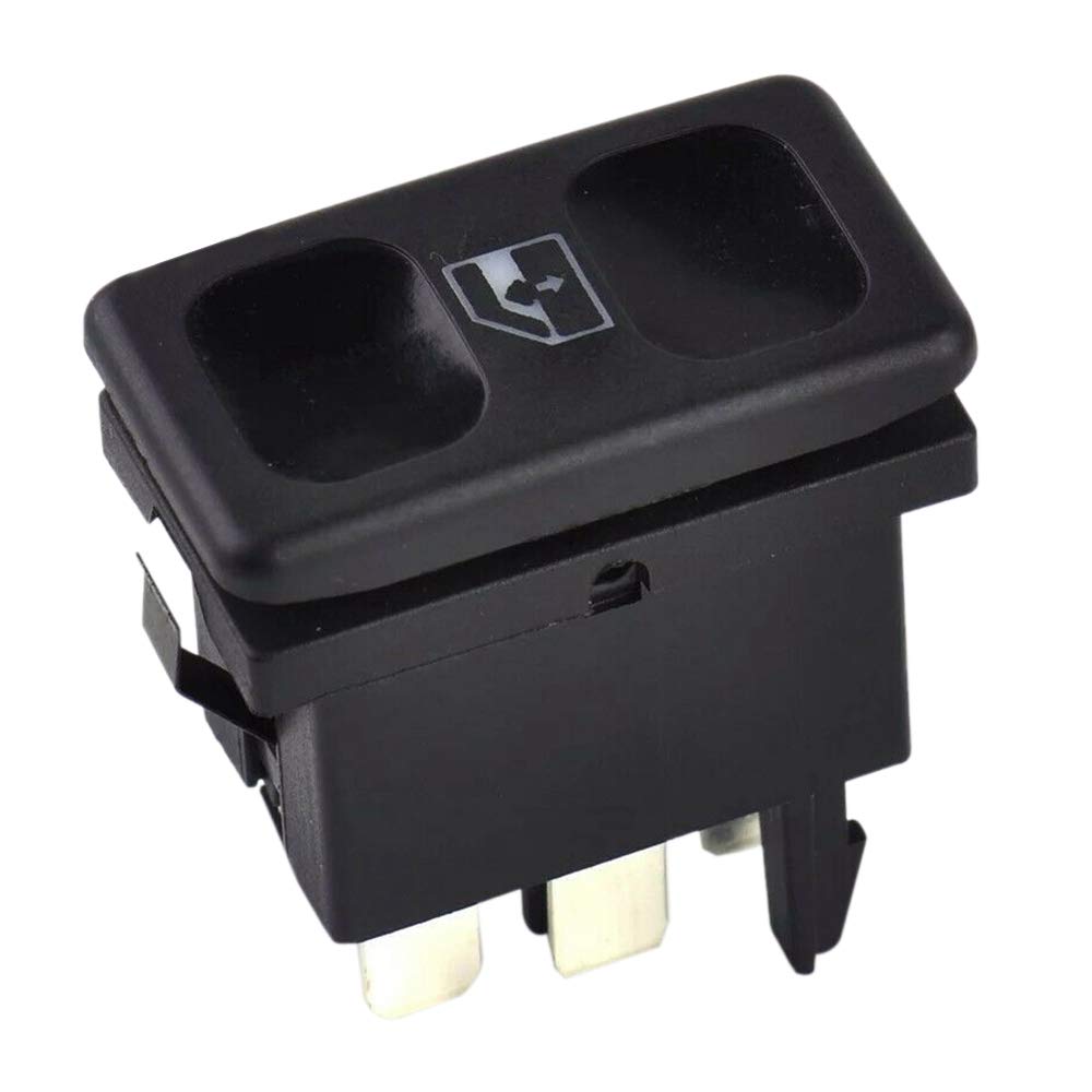 Fozriybefy 1PCS Auto Schwarz Kunststoff Metall Fensterheber Steuerknopf 191959855 BDP605 für Golf MK2-1987 1988 1989 Fozriybefy 1PCS Auto Schwarz Kunststoff Metall Fensterheber Steuerknopf 191959855 BDP605 für Golf MK2-1987 1988 1989 von Fozriybefy