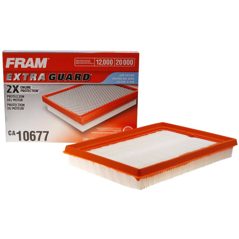 FRAM CA10677 Extra Guard Flexibler rechteckiger Luftfilter für Lexus und Toyota Fahrzeuge von Fram