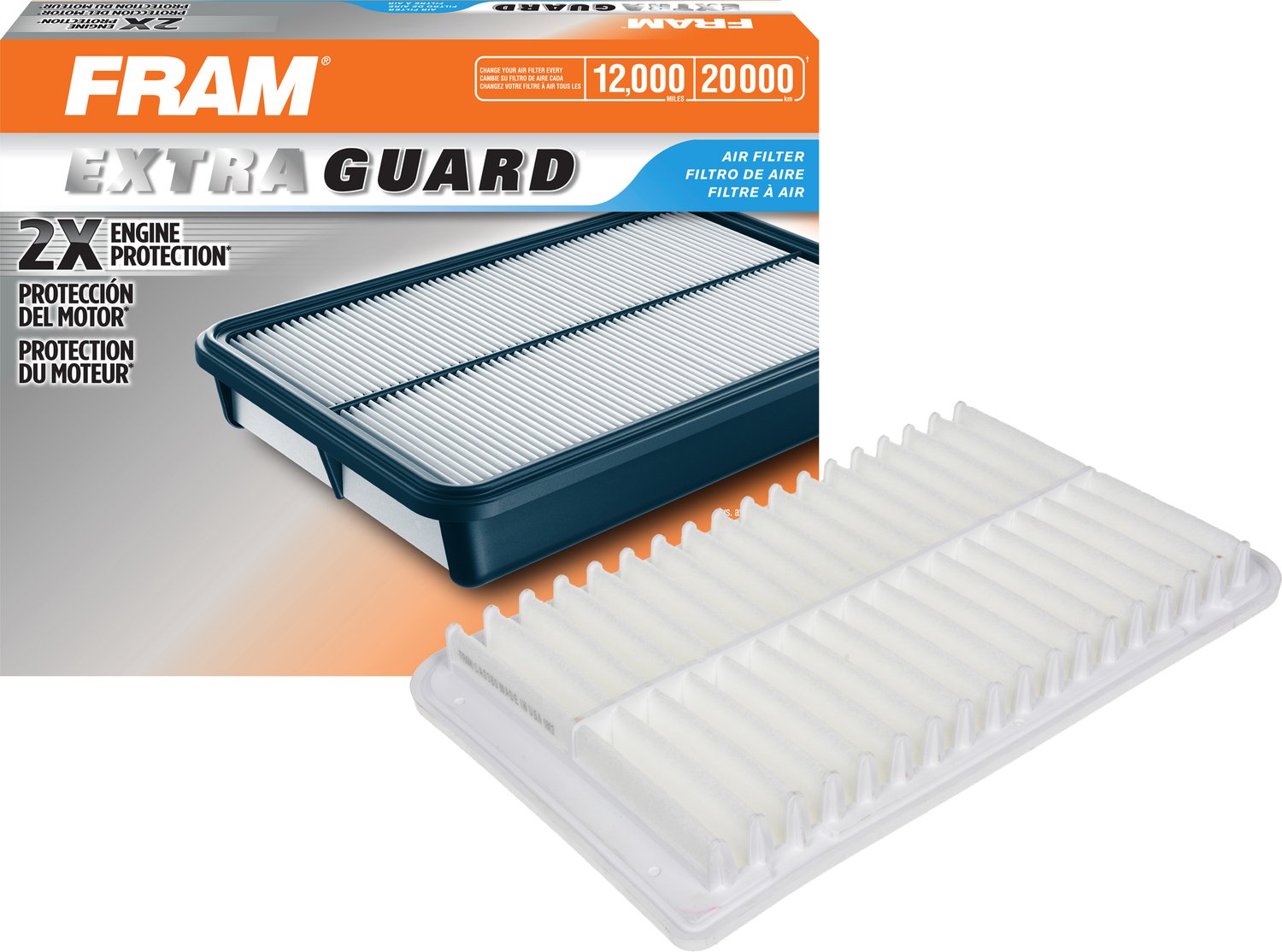FRAM Extra Guard Luftfilter CA9360 für Select Lexus und Toyota Fahrzeuge von Fram