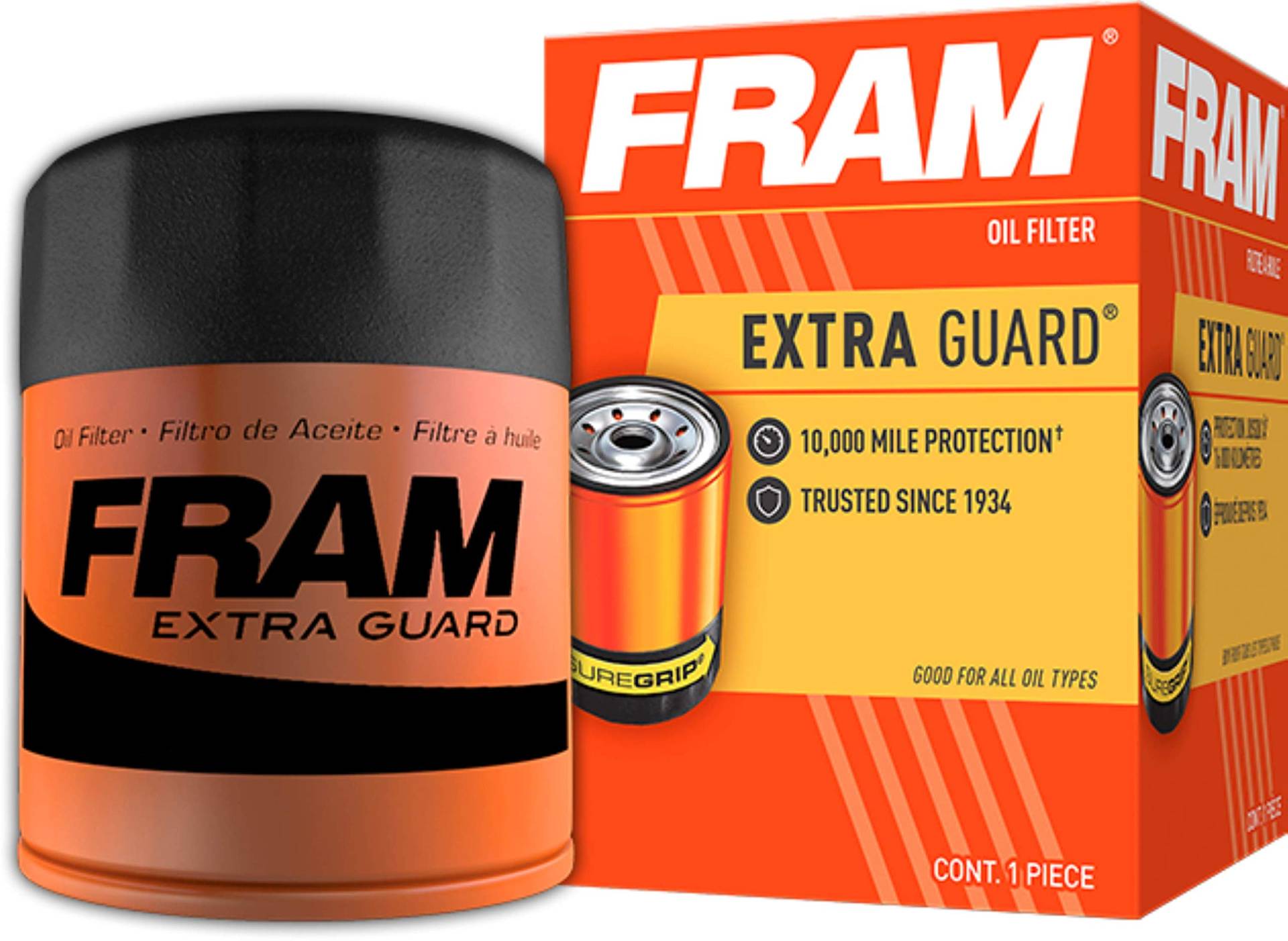 Fram Extra Guard PH11 Ölfilter, 10 K Mile Change Intervall Spin-On von Fram