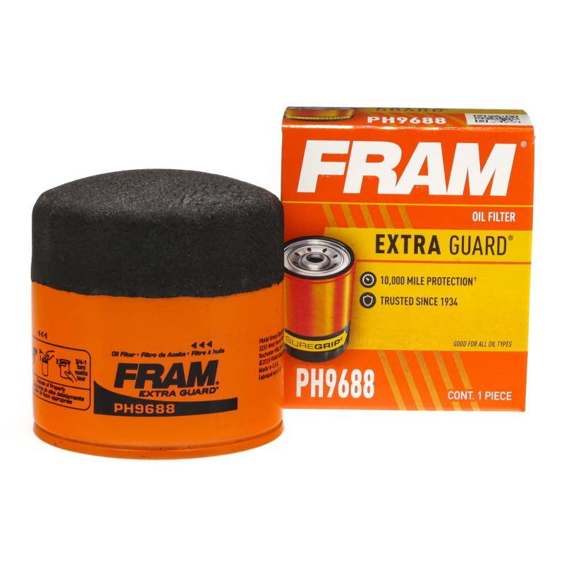 Fram Extra Guard PH9688 Ölfilter, 10 K Mile Change Intervall von Fram