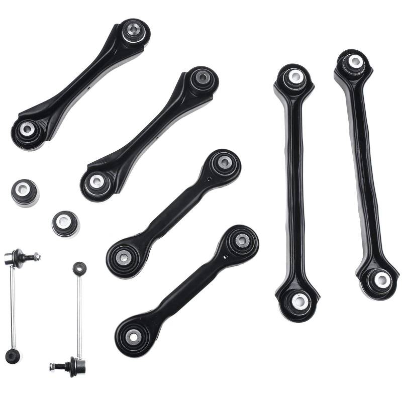 Frankberg Querlenker 10-teilig Hinten Kompatibel mit 1er E81 E87 2004-2009, 1er Cabriolet E88 2007-2009, 3er E90, Touring E91, Coupe E92 2005-2009 von Frankberg