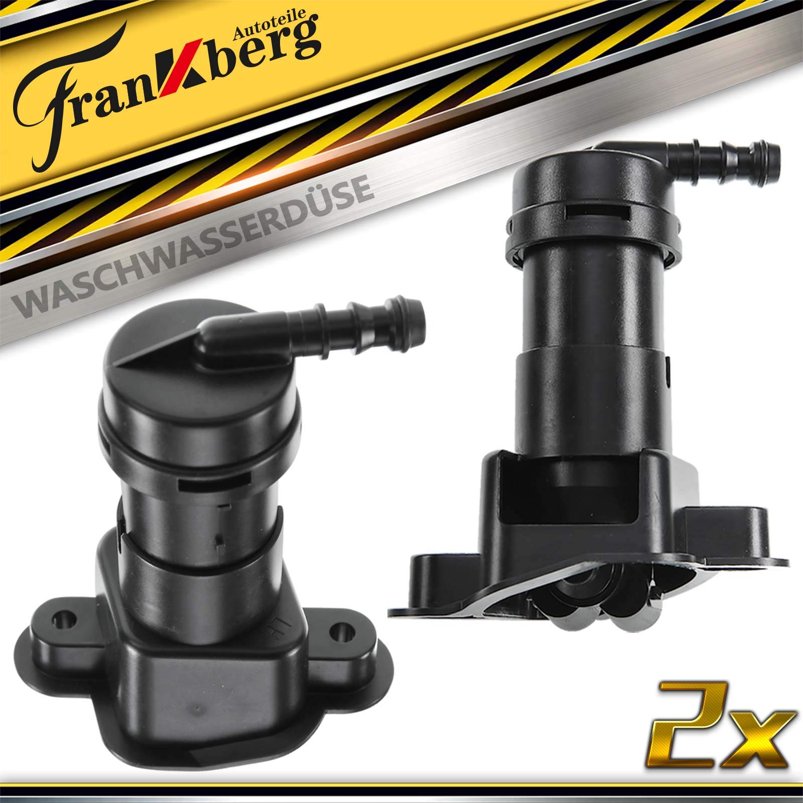 2x Scheinwerferreinigung Waschwasserdüse Links und Rechts für A4 8EC A4 Avant 8ED 2004-2008 8E0955101G/D 2x Scheinwerferreinigung Waschwasserdüse Links und Rechts für A4 8EC A4 Avant 8ED 2004-2008 8E0955101G/D von Frankberg