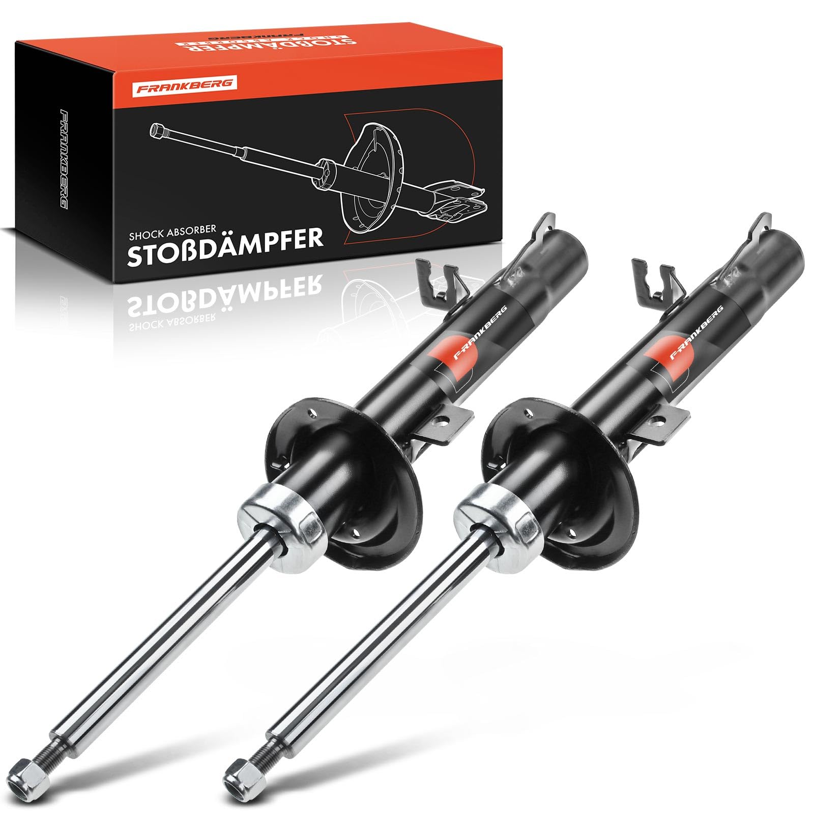 Frankberg 2x Stoßdämpfer Gasdruck Vorderachse Links Rechts Kompatibel mit Fusion JU 1.4L 1.6L 2002-2004 Replace# 1227709 Frankberg 2x Stoßdämpfer Gasdruck Vorderachse Links Rechts Kompatibel mit Fusion JU 1.4L 1.6L 2002-2004 Replace# 1227709 von Frankberg