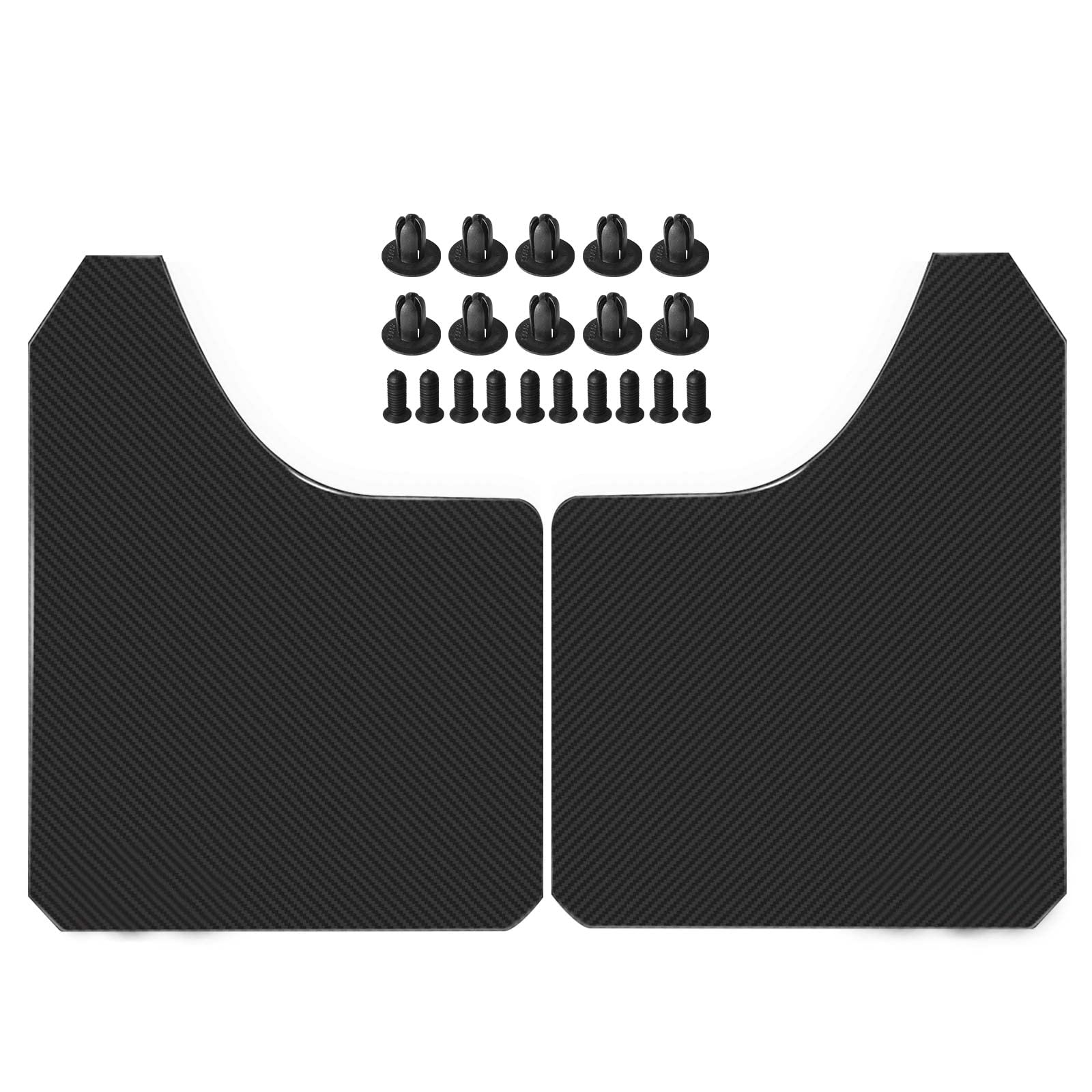 2X Universal Schmutzfänger Spritzschutz Schwarz für Auto Kombi Limousine SUV Schrägheck Cabriolet Coupe MPV Pickup Lastkraftwagen Alle Karosserie 390 * 298mm 2X Universal Schmutzfänger Spritzschutz Schwarz für Auto Kombi Limousine SUV Schrägheck Cabriolet Coupe MPV Pickup Lastkraftwagen Alle Karosserie 390 * 298mm von Frankberg