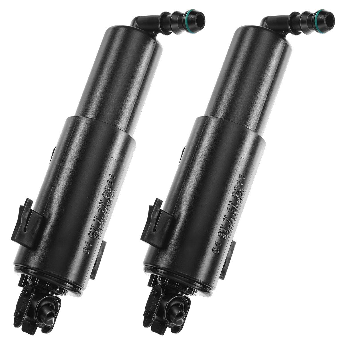 2x Waschwasserdüse Links Rechts für 3er E90 E91 E92 E93 2004-2013 61677179311 von Frankberg