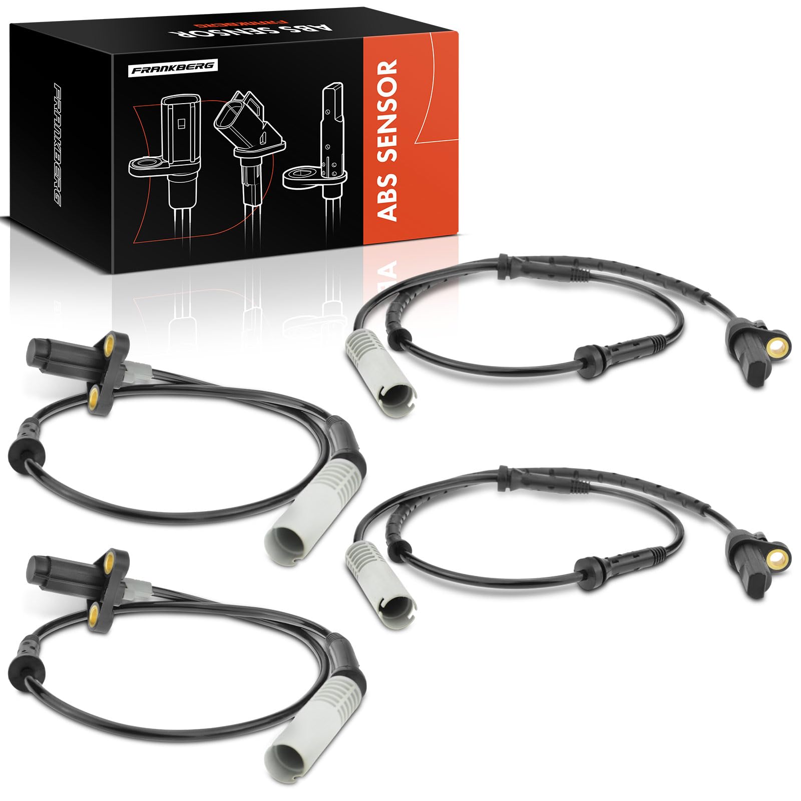 4x ABS Sensor Fühler Raddrehzahl Sensor Vorne Hinten Links Rechts für 5er E39 520i 523i 528i 535i 540i 1995-1998 34521182160 4x ABS Sensor Fühler Raddrehzahl Sensor Vorne Hinten Links Rechts für 5er E39 520i 523i 528i 535i 540i 1995-1998 34521182160 von Frankberg