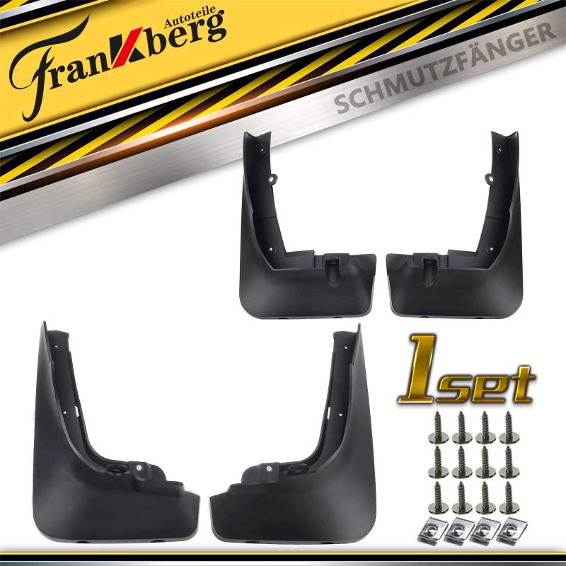 4X Schmutzfänger Spritzschutz für X5 G05 F95 M M Competition M50i xDrive xDrive40i xDrive50i xDrive45e xDrive40i SUV 2020/01-2020/12 von Frankberg
