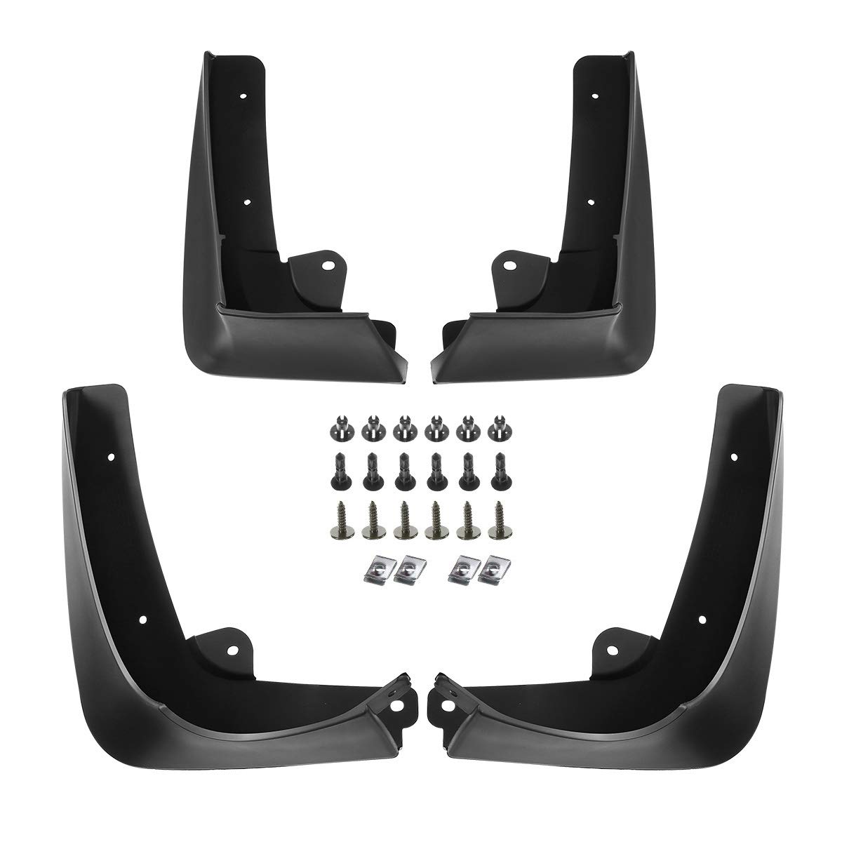4x Spritzschutz Schmutzfänger Vorne Hinten Links und Rechts für Model X 60D 75D 90D P90D P100D 2015-2020 4x Spritzschutz Schmutzfänger Vorne Hinten Links und Rechts für Model X 60D 75D 90D P90D P100D 2015-2020 von Frankberg