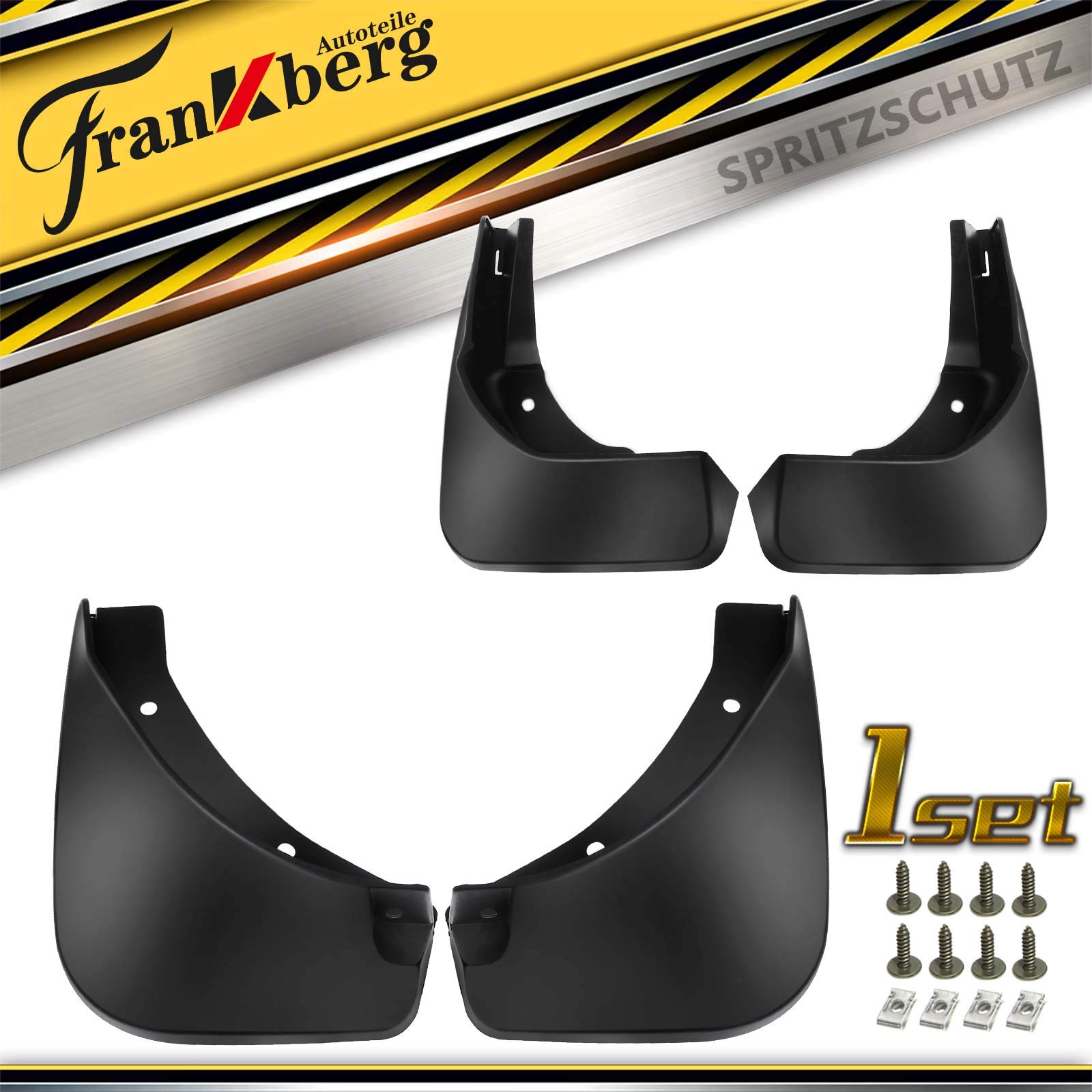 4X Spritzschutz Schmutzfänger für A-Klasse A-Klasse Stufenheck W177 Alle Motoren 2019-2021 4X Spritzschutz Schmutzfänger für A-Klasse A-Klasse Stufenheck W177 Alle Motoren 2019-2021 von Frankberg