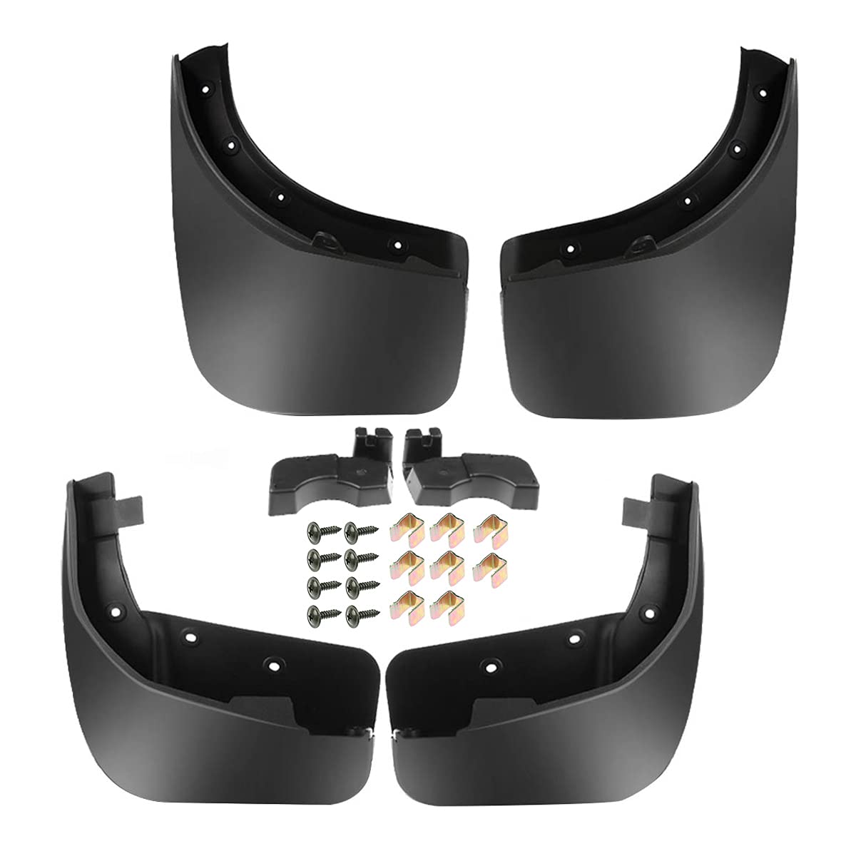 Frankberg 4x Spritzschutz Schmutzfänger Vorne Hinten Links und Rechts für T-o-u-a-r-e-g 7P5 3.0L 3.6L 4.1L 4.2L SUV 2010-2018 Frankberg 4x Spritzschutz Schmutzfänger Vorne Hinten Links und Rechts für T-o-u-a-r-e-g 7P5 3.0L 3.6L 4.1L 4.2L SUV 2010-2018 von Frankberg