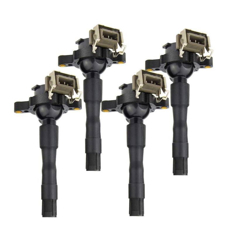 4x Zündspule Zündkerze für 3er E36 E46 5er E39 7er E38 8er E31 X5 Z3 E36 Z8 E52 LM 180 160 190 45 RT 75 Tourer RJ 1993-2005 1703228 von Frankberg