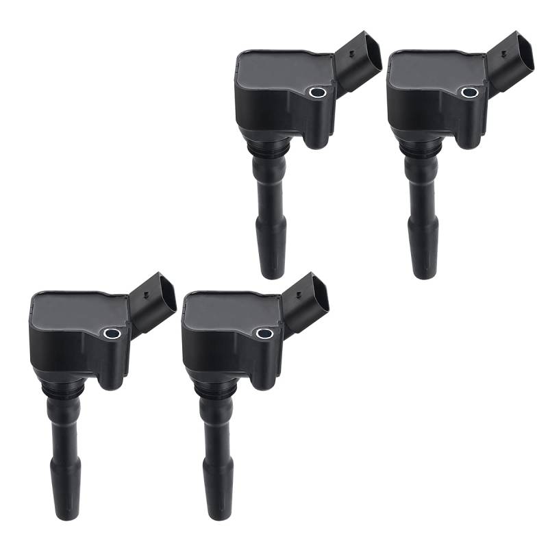 4x Zündspule für A1 8X1 8XK 8XA 8XF A3 8V1 8VK 8V7 8VE 8VS 8VM 8VA 8VF A4 8K2 8K5 B8 8W2 8WC 8KH 8WJ 8W5 8WD B9 A5 8T3 F53 F5P 8F7 F57 F5E 8TA A6 A7 Sportback A8 4H Q2 Q3 Q5 Q7 TT 2011-2020 06H905110J von Frankberg